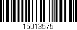 Código de barras (EAN, GTIN, SKU, ISBN): '15013575'
