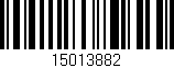 Código de barras (EAN, GTIN, SKU, ISBN): '15013882'