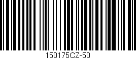 Código de barras (EAN, GTIN, SKU, ISBN): '150175CZ-50'