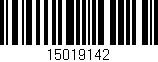 Código de barras (EAN, GTIN, SKU, ISBN): '15019142'