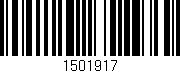 Código de barras (EAN, GTIN, SKU, ISBN): '1501917'