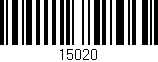 Código de barras (EAN, GTIN, SKU, ISBN): '15020'