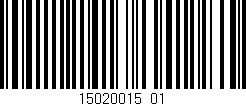 Código de barras (EAN, GTIN, SKU, ISBN): '15020015_01'