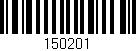 Código de barras (EAN, GTIN, SKU, ISBN): '150201'