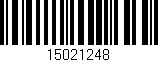 Código de barras (EAN, GTIN, SKU, ISBN): '15021248'