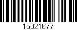 Código de barras (EAN, GTIN, SKU, ISBN): '15021677'