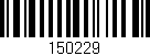 Código de barras (EAN, GTIN, SKU, ISBN): '150229'