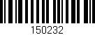 Código de barras (EAN, GTIN, SKU, ISBN): '150232'