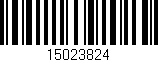 Código de barras (EAN, GTIN, SKU, ISBN): '15023824'
