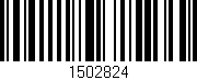 Código de barras (EAN, GTIN, SKU, ISBN): '1502824'