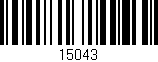 Código de barras (EAN, GTIN, SKU, ISBN): '15043'