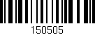 Código de barras (EAN, GTIN, SKU, ISBN): '150505'