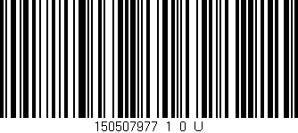 Código de barras (EAN, GTIN, SKU, ISBN): '150507977_1_0_U'