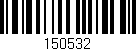Código de barras (EAN, GTIN, SKU, ISBN): '150532'