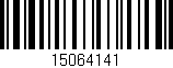 Código de barras (EAN, GTIN, SKU, ISBN): '15064141'