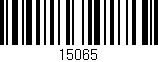 Código de barras (EAN, GTIN, SKU, ISBN): '15065'