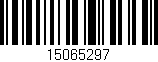 Código de barras (EAN, GTIN, SKU, ISBN): '15065297'