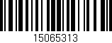 Código de barras (EAN, GTIN, SKU, ISBN): '15065313'