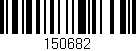 Código de barras (EAN, GTIN, SKU, ISBN): '150682'