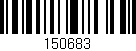Código de barras (EAN, GTIN, SKU, ISBN): '150683'