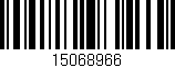 Código de barras (EAN, GTIN, SKU, ISBN): '15068966'