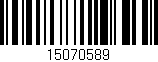 Código de barras (EAN, GTIN, SKU, ISBN): '15070589'