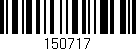 Código de barras (EAN, GTIN, SKU, ISBN): '150717'