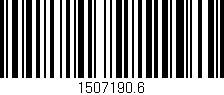 Código de barras (EAN, GTIN, SKU, ISBN): '1507190.6'