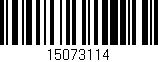 Código de barras (EAN, GTIN, SKU, ISBN): '15073114'