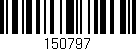 Código de barras (EAN, GTIN, SKU, ISBN): '150797'