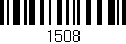 Código de barras (EAN, GTIN, SKU, ISBN): '1508'