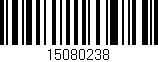 Código de barras (EAN, GTIN, SKU, ISBN): '15080238'