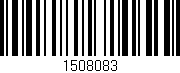 Código de barras (EAN, GTIN, SKU, ISBN): '1508083'