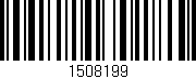 Código de barras (EAN, GTIN, SKU, ISBN): '1508199'