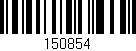Código de barras (EAN, GTIN, SKU, ISBN): '150854'