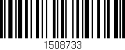 Código de barras (EAN, GTIN, SKU, ISBN): '1508733'