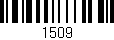 Código de barras (EAN, GTIN, SKU, ISBN): '1509'