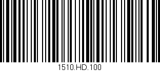 Código de barras (EAN, GTIN, SKU, ISBN): '1510.HD.100'
