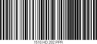 Código de barras (EAN, GTIN, SKU, ISBN): '1510.HD.202.PPR'
