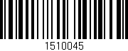 Código de barras (EAN, GTIN, SKU, ISBN): '1510045'