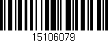 Código de barras (EAN, GTIN, SKU, ISBN): '15106079'