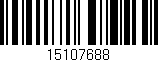 Código de barras (EAN, GTIN, SKU, ISBN): '15107688'