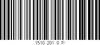 Código de barras (EAN, GTIN, SKU, ISBN): '1510_201_0_P'