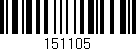 Código de barras (EAN, GTIN, SKU, ISBN): '151105'
