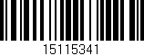 Código de barras (EAN, GTIN, SKU, ISBN): '15115341'