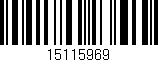 Código de barras (EAN, GTIN, SKU, ISBN): '15115969'