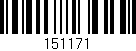 Código de barras (EAN, GTIN, SKU, ISBN): '151171'
