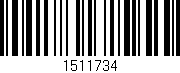 Código de barras (EAN, GTIN, SKU, ISBN): '1511734'