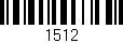 Código de barras (EAN, GTIN, SKU, ISBN): '1512'