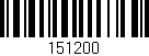 Código de barras (EAN, GTIN, SKU, ISBN): '151200'